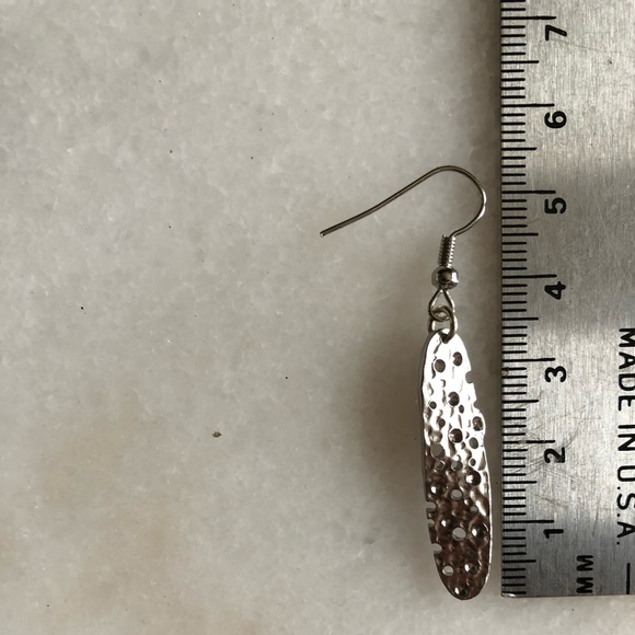 Silver Dangle Earrings - Picture 5 of 5